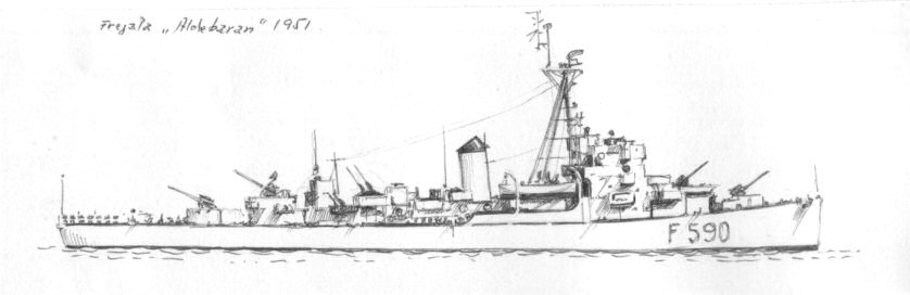 1951 - Fregata 'Aldebaran'